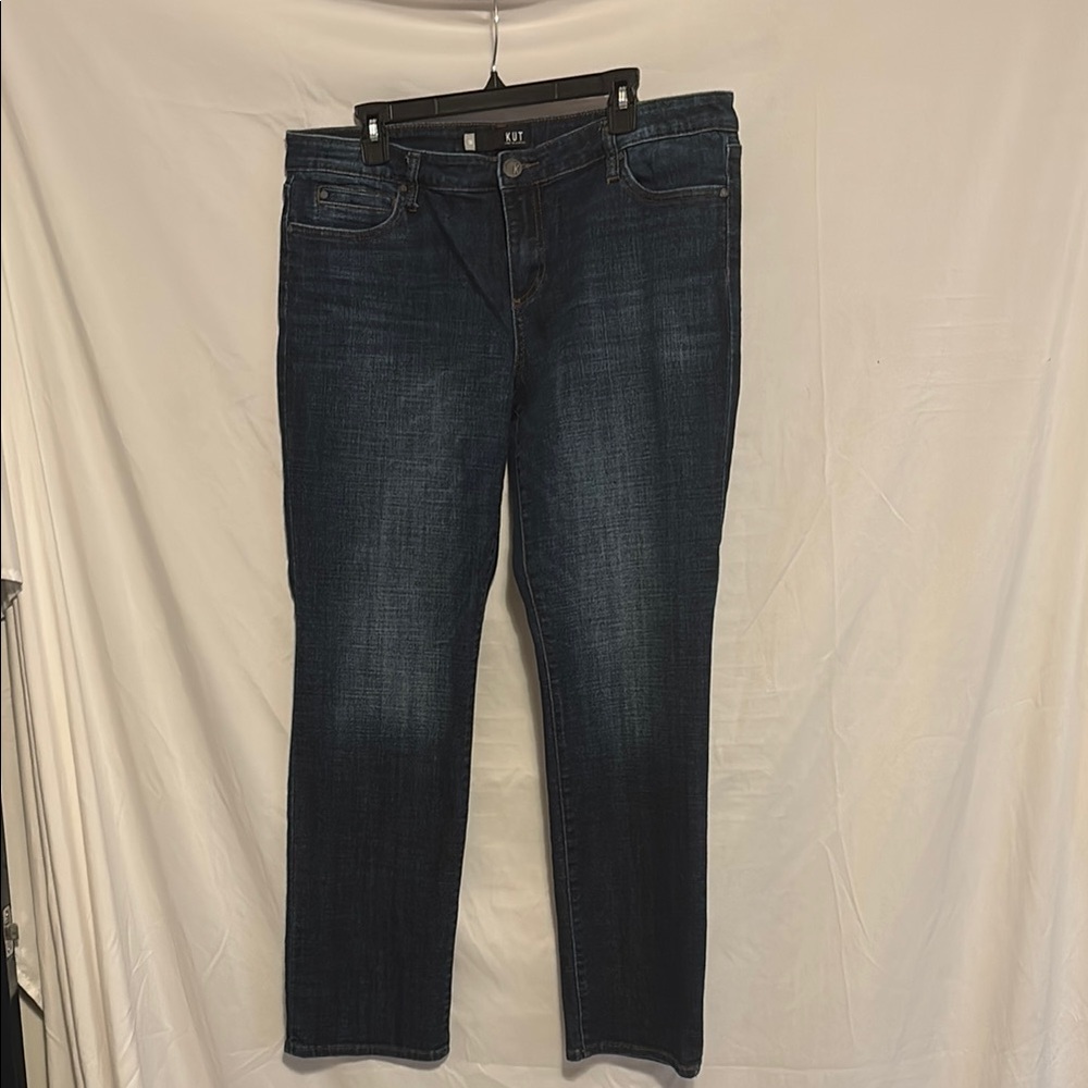 Kut from the Kloth Straight Leg Blue Jeans